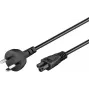 Microconnect PE120830 Καλώδιο τροφοδοσίας μαύρο 3 m βύσμα τροφοδοσίας Type K υποδοχή C5