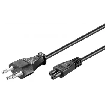 Καλώδιο τροφοδοσίας Microconnect PE160818 μαύρο 1,8 m βύσμα τροφοδοσίας Type J υποδοχή C5