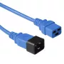 Καλώδιο τροφοδοσίας Microconnect PE2019B18 μπλε 1,8 m υποδοχή C20 υποδοχή C19