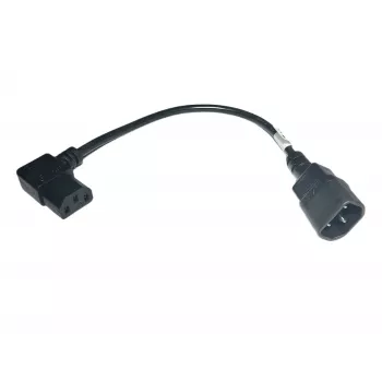 Καλώδιο τροφοδοσίας Microconnect PEA1416 μαύρο 0,3 m υποδοχή C13 υποδοχή C14