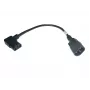Καλώδιο τροφοδοσίας Microconnect PEA1416 μαύρο 0,3 m υποδοχή C13 υποδοχή C14