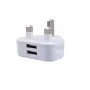 Microconnect PETRAVEL36 Βύσμα τροφοδοσίας λευκό