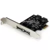 StarTech.com 2-Port PCI Express SATA 6 Gbit/s eSATA Κάρτα ελεγκτή – Dual-Port PCIe SATA III κάρτα – 2 Int/2 Ext