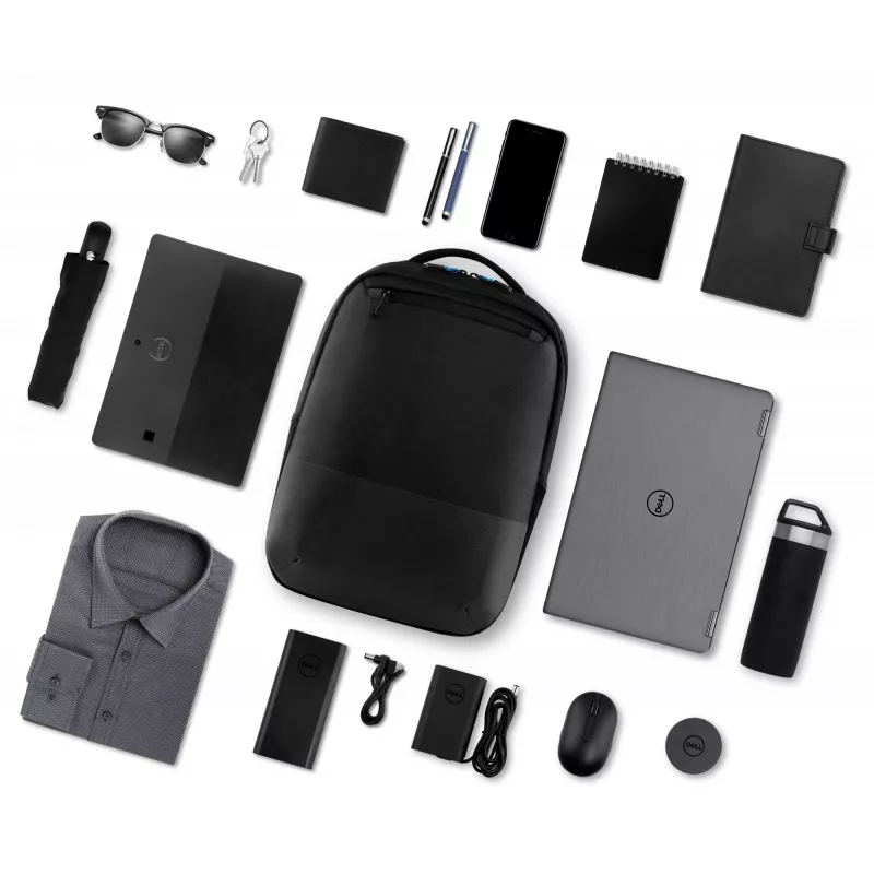 Dell Pro Slim Backpack 15 PO-BPS-15-20 σακίδιο πλάτης για φορητό υπολογιστή, 38,1 cm (15 ιντσών), μαύρο