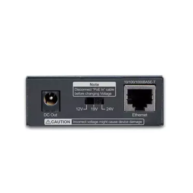 Διαχωριστής δικτύου PLANET POE-172S μαύρο