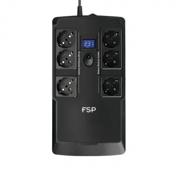 FSP NanoFit 600 Σύστημα αδιάλειπτης παροχής ισχύος (UPS) Standby (Offline) 0,6 kVA 360 W 6 έξοδοι AC