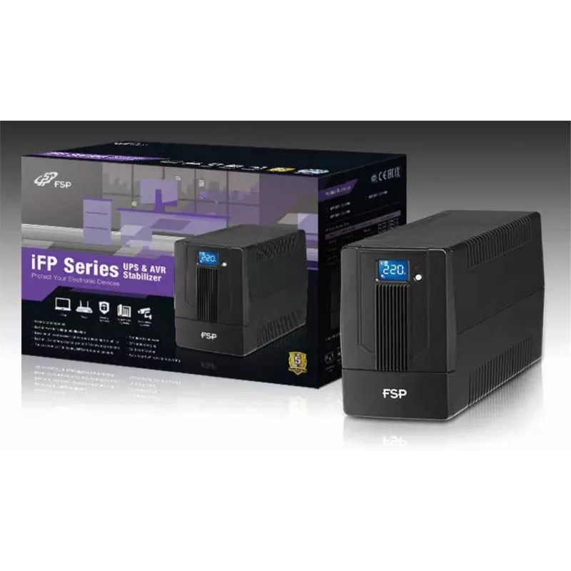 FSP iFP 800 Σύστημα αδιάλειπτης παροχής ισχύος (UPS) Line-Interactive 0,8 kVA 480 W 2 έξοδοι AC