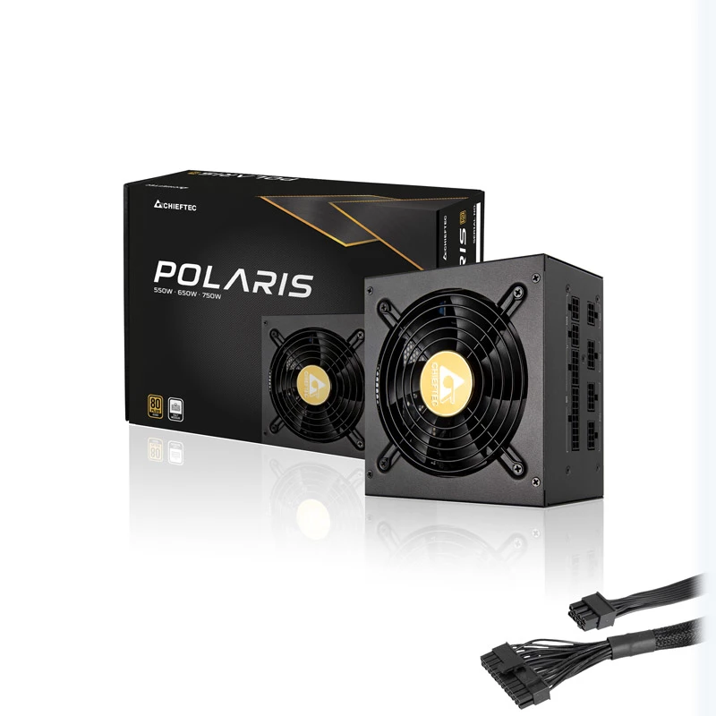 Chieftec Polaris Τροφοδοτικό 550 W 20+4 pin ATX PS/2 Μαύρο
