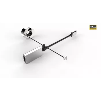Vivolink PROADRING4S Προσαρμογέας βίντεο USB Type-C HDMI Μαύρο