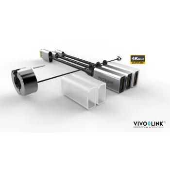 Vivolink PROADRING7S Προσαρμογέας καλωδίου βίντεο DisplayPort + Mini DisplayPort + USB Type-C 3 x HDMI