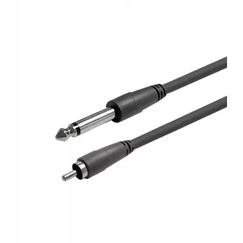 Vivolink PROAUDJACKMRCA10 Καλώδιο ήχου 10 m 6,35 mm Καρφί σε Cinch Μαύρο