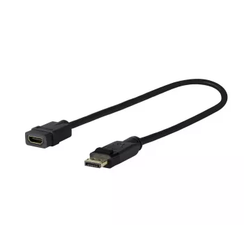 Vivolink PRODPADAPHDMI Καλώδιο-αντάπτορας βίντεο 0,2 m DisplayPort HDMI μαύρο