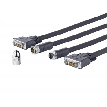 Vivolink PRODVICW20 Καλώδιο DVI 20 m DVI-D μαύρο