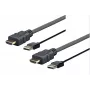 Vivolink PROHDMIUSB5 Καλώδιο βίντεο-προσαρμογέας 5 m HDMI USB Type-A Μαύρο