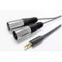 Vivolink PROMJXLRS15 Καλώδιο ήχου 15 m 3,5mm 2 x XLR Μαύρο