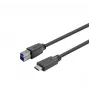 Vivolink PROUSBCBMM10 καλώδιο USB USB 3.2 Gen 1 (3.1 Gen 1) 10 m USB C USB B μαύρο