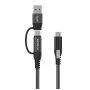 Vivolink PROUSBCMM1.5ADP καλώδιο USB USB 3.2 Gen 2 (3.1 Gen 2) 1,5 m USB C μαύρο