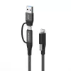 Vivolink PROUSBCMM1.5ADP καλώδιο USB USB 3.2 Gen 2 (3.1 Gen 2) 1,5 m USB C μαύρο