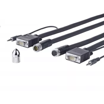 Vivolink PROVGASCW10 καλώδιο VGA 10 m VGA (D-Sub) μαύρο