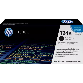 HP 124A Μαύρο γνήσιο τόνερ LaserJet