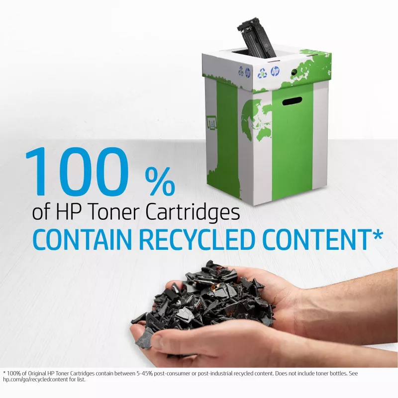 HP 124A Μαύρο γνήσιο τόνερ LaserJet