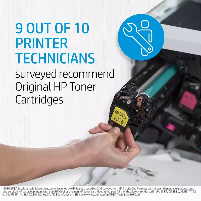 HP 124A Μαύρο γνήσιο τόνερ LaserJet