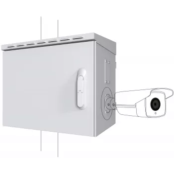 Ερμάριο rack Lanview RCCTV005 0U λευκό