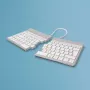 R-Go Tools Εργονομικό πληκτρολόγιο R-Go Split Break με λογισμικό διαλειμμάτων, εργονομικό διαιρεμένο πληκτρολόγιο, QWERTZ (DE), Bluetooth, λευκό