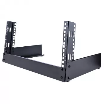 StarTech.com 2-στυλο 4HE Desktop-Server-Rack, μικρό ανοιχτό 19 inch rack υπολογιστή, συμπαγές δικτυακό rack για εξοπλισμό AV/στούντιο/δεδομένων/IT – ελεύθερο δίστυλο rack για σπίτι/γραφείο