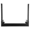 StarTech.com 2-Post 8U Desktop-Server-Rack, μικρό Open-Frame 19 inch rack υπολογιστή, συμπαγές δικτυακό rack για εξοπλισμό AV/στούντιο/δεδομένων/IT – ελεύθερο δίστυλο rack για σπίτι/γραφείο