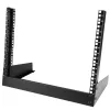StarTech.com 2-Post 8U Desktop-Server-Rack, μικρό Open-Frame 19 inch rack υπολογιστή, συμπαγές δικτυακό rack για εξοπλισμό AV/στούντιο/δεδομένων/IT – ελεύθερο δίστυλο rack για σπίτι/γραφείο