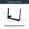 StarTech.com 2-Post 8U Desktop-Server-Rack, μικρό Open-Frame 19 inch rack υπολογιστή, συμπαγές δικτυακό rack για εξοπλισμό AV/στούντιο/δεδομένων/IT – ελεύθερο δίστυλο rack για σπίτι/γραφείο