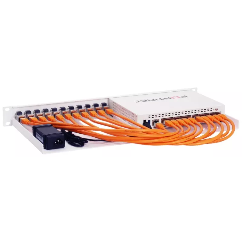 Rackmount.IT κιτ τοποθέτησης rack για FortiGate 60E / 61E θωρακισμένο / βιομηχανικό