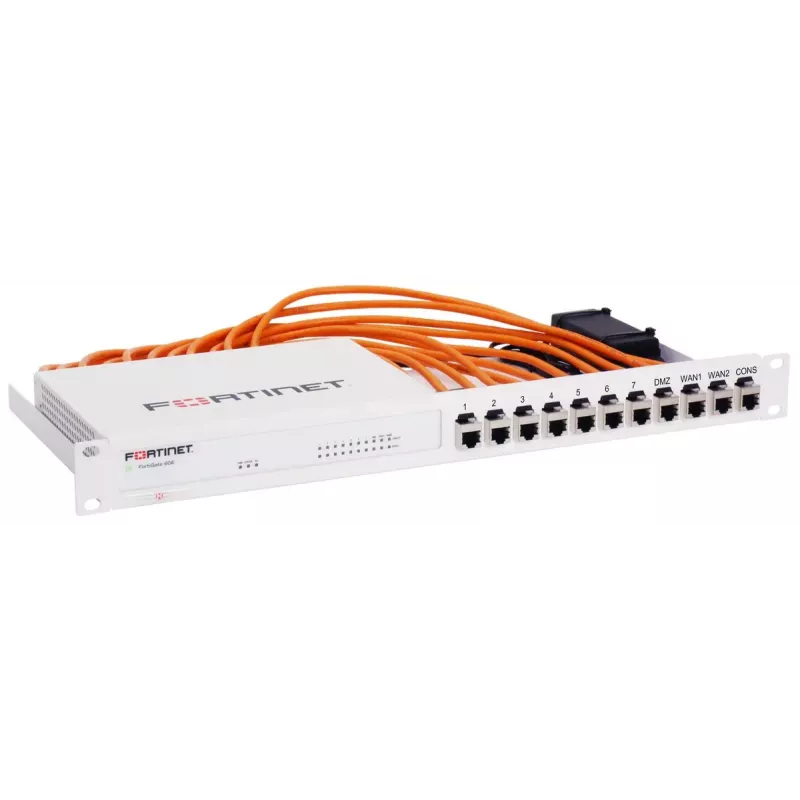 Rackmount.IT κιτ τοποθέτησης rack για FortiGate 60E / 61E θωρακισμένο / βιομηχανικό