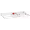 Σετ τοποθέτησης Rackmount.IT FortiSwitch 108F 1U λευκό