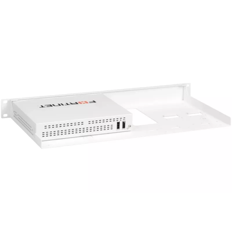 Rackmount.IT RM-FR-T19 κιτ τοποθέτησης σε rack 19 ιντσών 1U για τη σειρά FortiGate 90G/91G, λευκό σήμανσης