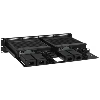 Βάση τοποθέτησης Rackmount.IT RM-PA-T10 1,3HE μαύρο 483 mm