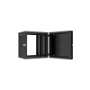 Ντουλάπα rack Lanview RWP12U45BL-D 12U rack τοίχου μαύρο