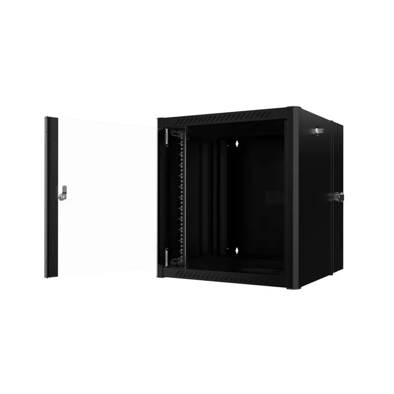 Ντουλάπα rack Lanview RWP12U45BL-D 12U rack τοίχου μαύρο