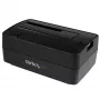 StarTech.com Single Bay USB 3.1 / eSATA to SATA βάση σύνδεσης σκληρών δίσκων, USB 3.1 (10 Gbit/s) βάση σύνδεσης σκληρών δίσκων, εξωτερική βάση σύνδεσης SATA III HDD/SSD 2.5/3.5 ιντσών, υποδοχή σκληρού δίσκου top-loading
