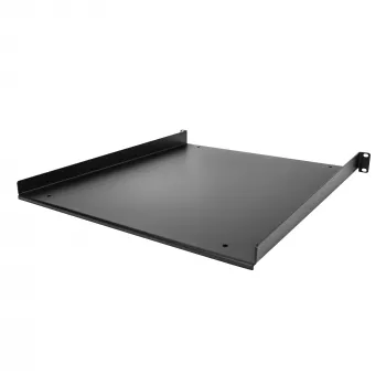 StarTech.com SHELF-1U-20-FIXED-S σταθερό ράφι προβόλου 1U 19 ιντσών για rack διακομιστή, μπροστινή τοποθέτηση, ωφέλιμο φορτίο 25 kg (55 lb), βάθος 50 cm (20 ιντσών)