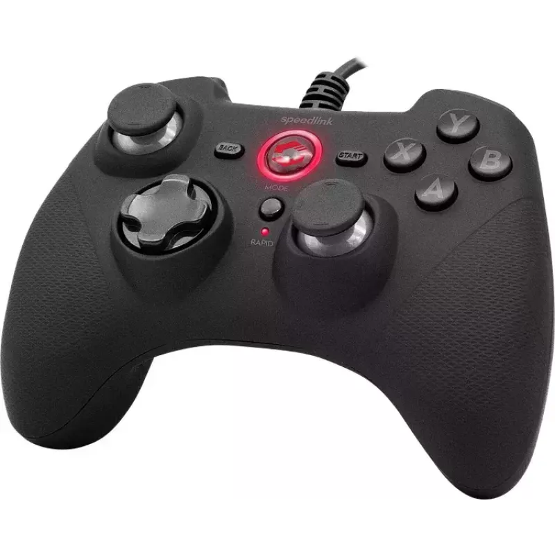 Gamepad SPEEDLINK RAIT μαύρο