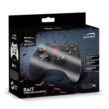 Gamepad SPEEDLINK RAIT μαύρο RF