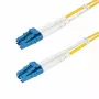StarTech.com 3m (9.8ft) LC σε LC (UPC) OS2 Single Mode Duplex Καλώδιο οπτικών ινών, 9/125µm, 100G, ανθεκτικό στην κάμψη, χαμηλή εξασθένηση – LSZH Καλώδιο οπτικών ινών jumper
