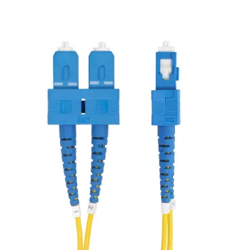StarTech.com 3m SC σε SC (UPC) OS2 Singlemode Duplex Καλώδιο οπτικών ινών, 9/125µm, 40G/100G Zipcord, ανθεκτικό στην κάμψη, χαμηλή εξασθένηση – LSZH Καλώδιο οπτικών ινών patch