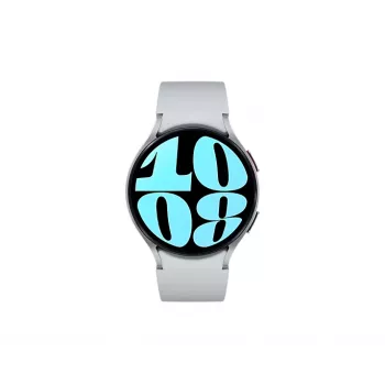 Samsung Galaxy Watch6 SM-R940NZSADBT Smartwatch / Αθλητικό ρολόι 3,81 cm (1,5 ίντσες) OLED 44 mm Ψηφιακό 480 x 480 Pixel Οθόνη αφής Ασημί WLAN GPS (Δορυφόρος)