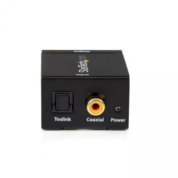 StarTech.com SPDIF Ψηφιακός ομοαξονικός ή Toslink οπτικός σε στερεοφωνικό RCA μετατροπέας ήχου