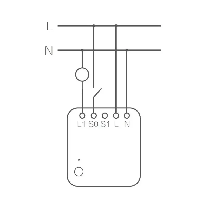 AQARA Smart Home Μονάδα διακόπτη T1, με ουδέτερο (SSM-U01)