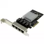 StarTech.com Κάρτα δικτύου Gigabit Ethernet 4 θυρών – PCI Express, Intel I350 NIC