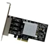 StarTech.com Κάρτα δικτύου Gigabit Ethernet 4 θυρών – PCI Express, Intel I350 NIC